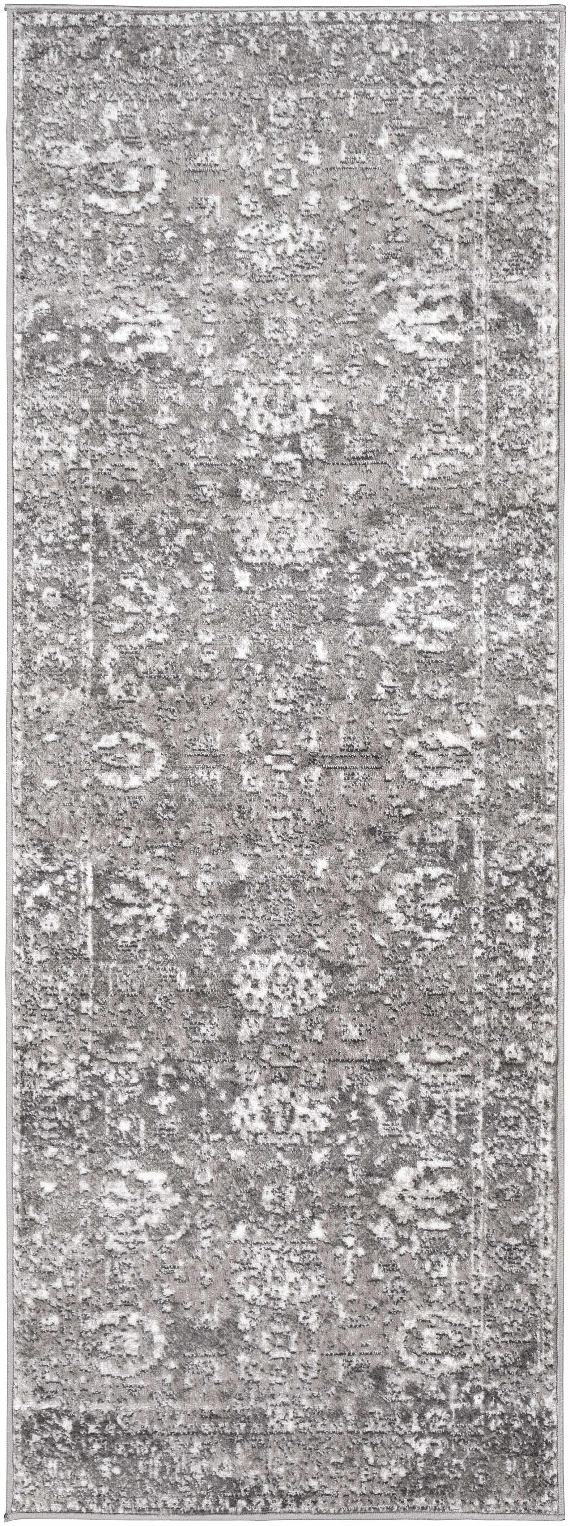 Tripp Distressed Gray Rug - Image 13