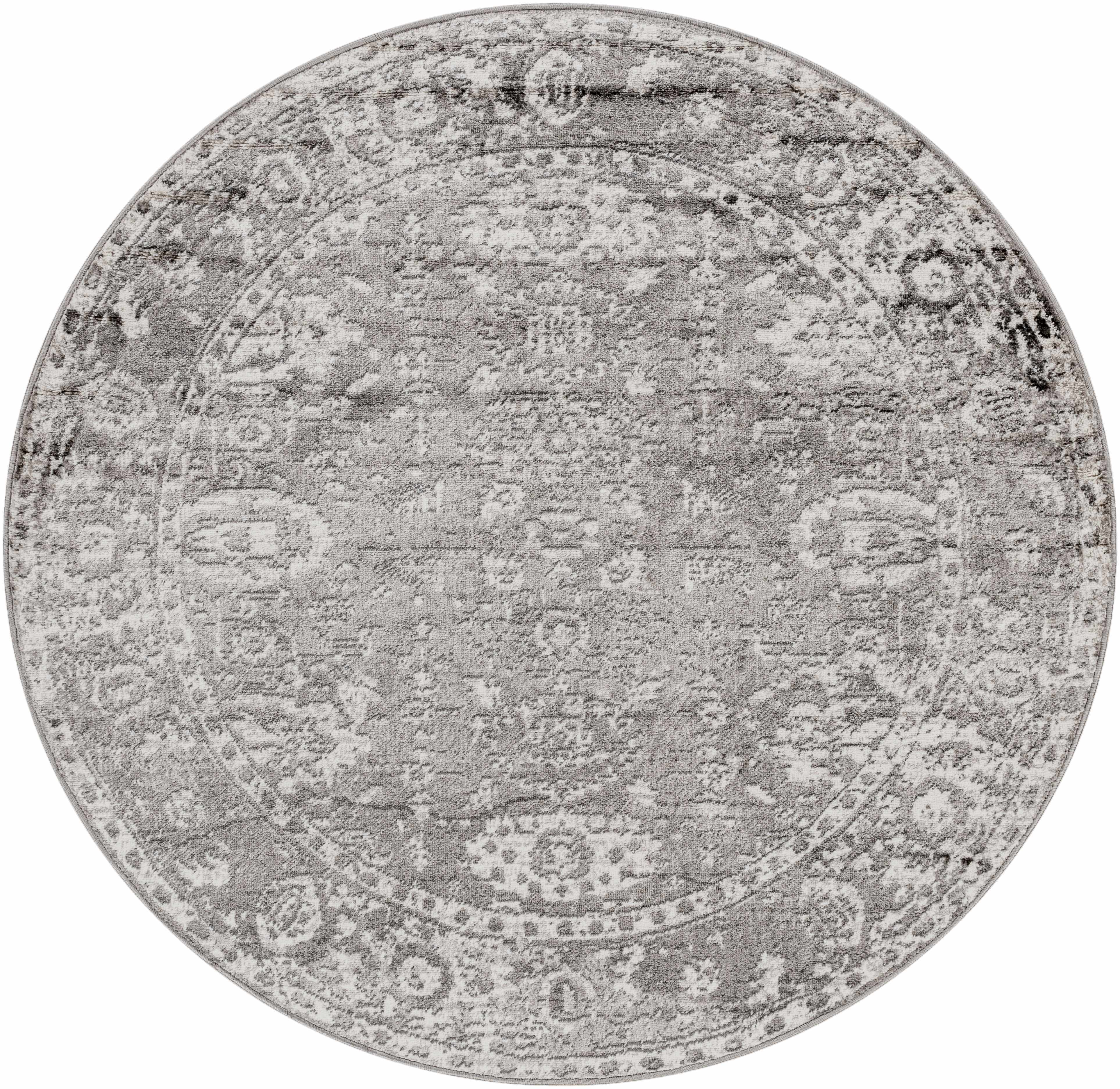 Tripp Distressed Gray Rug - Image 5