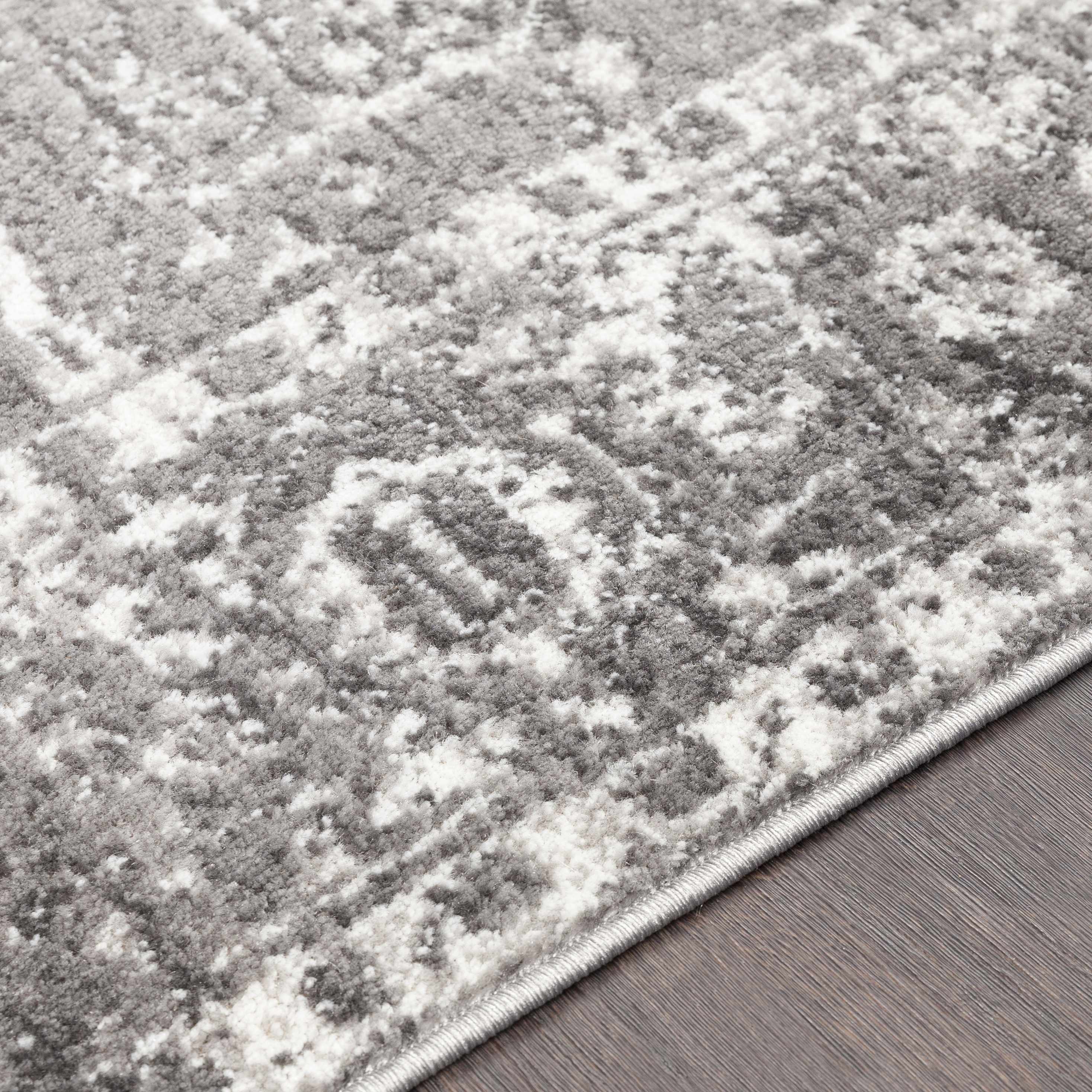Tripp Distressed Gray Rug - Image 9