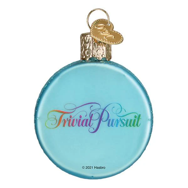 Trivial Pursuit Ornament by Old World Christmas - Image 4