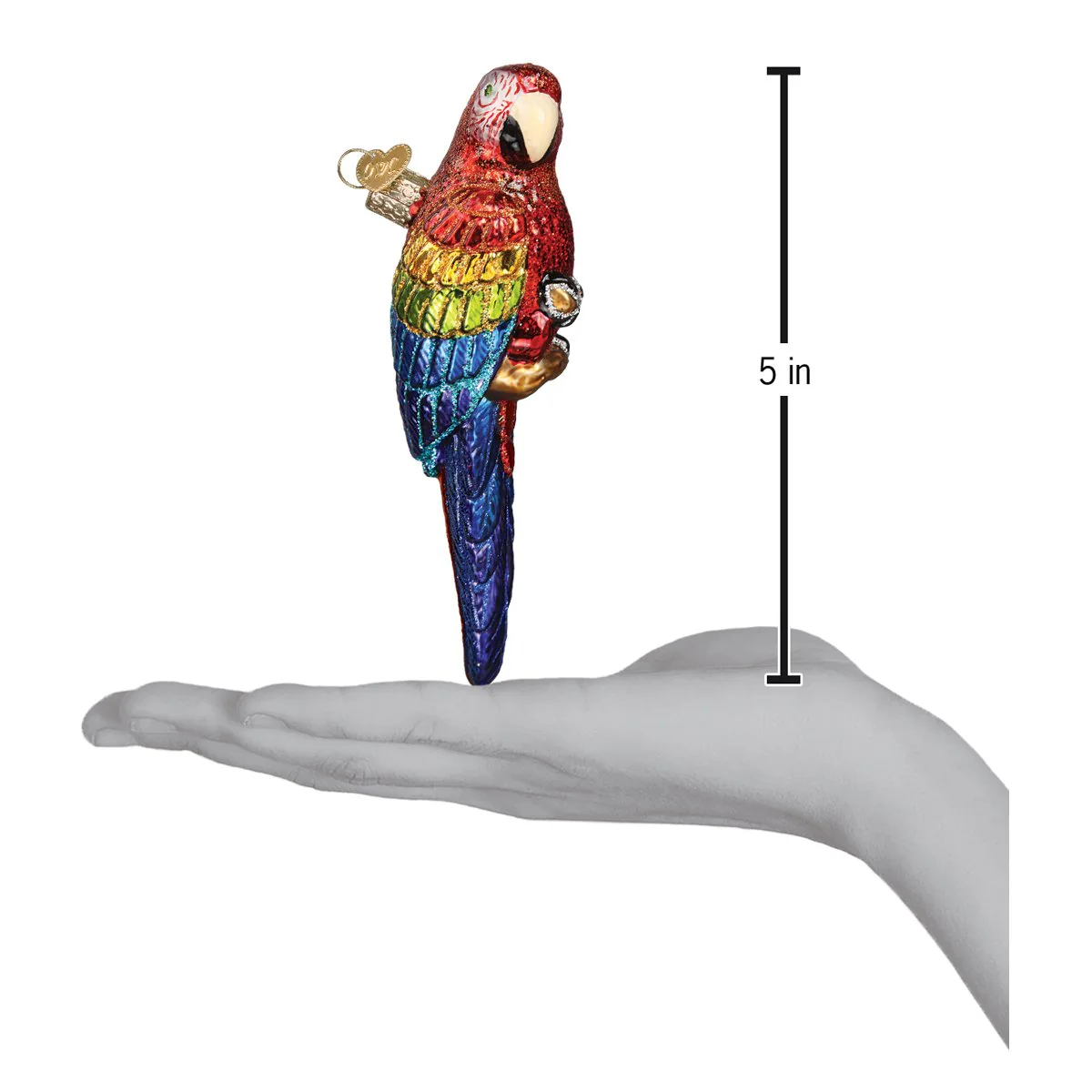 Tropical Parrot Ornament - Image 6