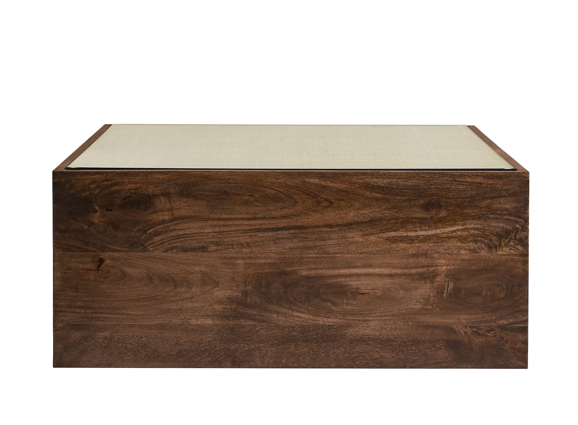 Truett Square Wood Rattan Coffee Table by Modway - Image 4