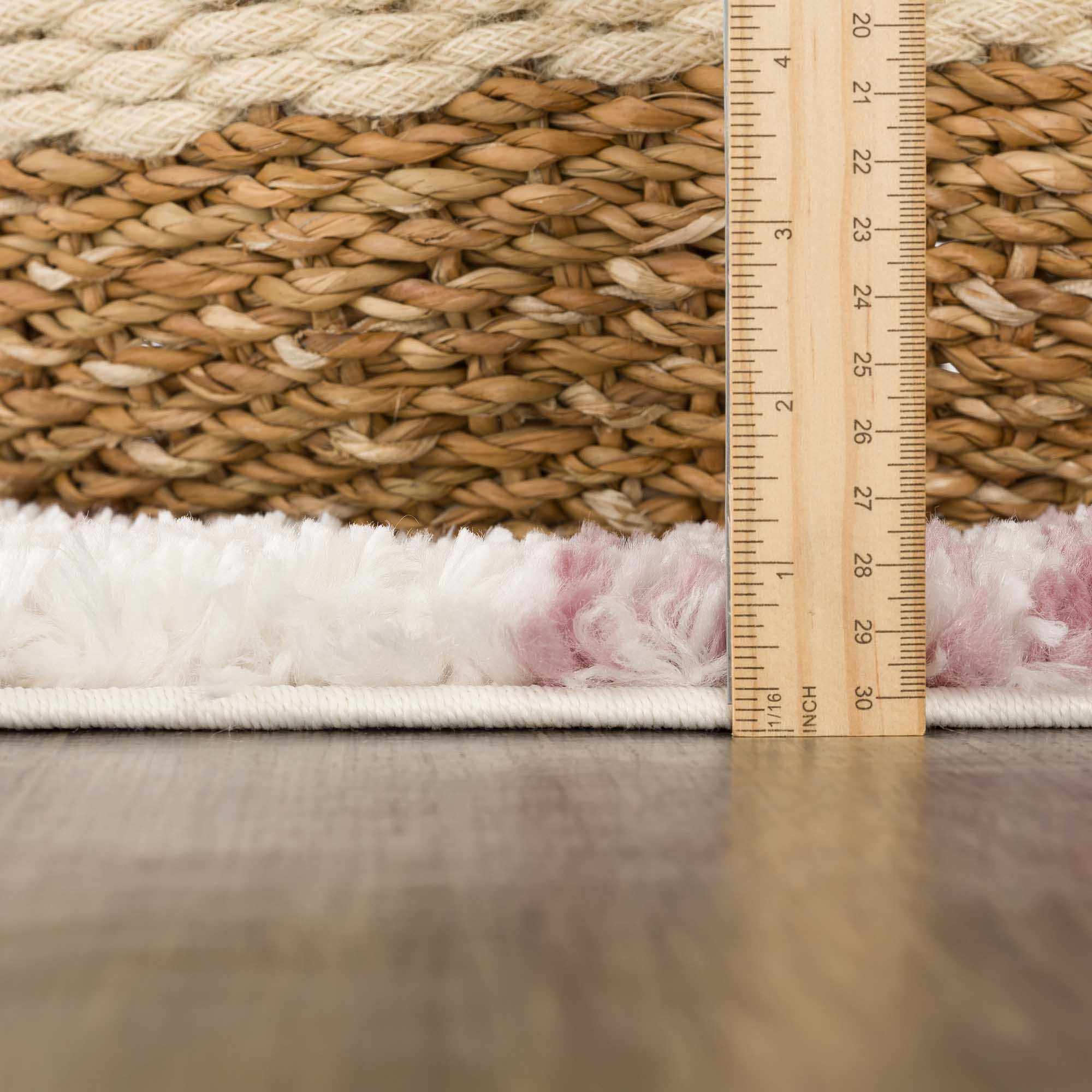 Trunding Plush  in Pink Area Rug - Clearance - Image 11