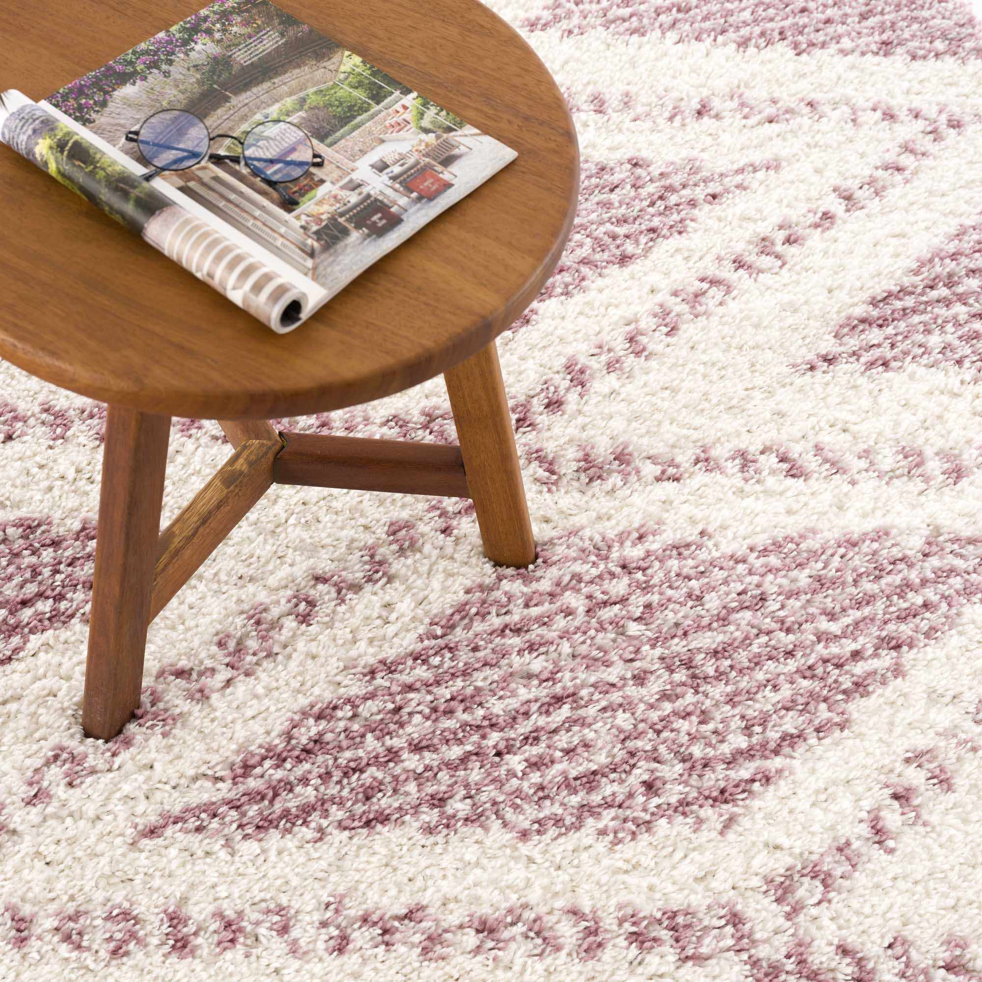 Trunding Plush  in Pink Area Rug - Clearance - Image 4