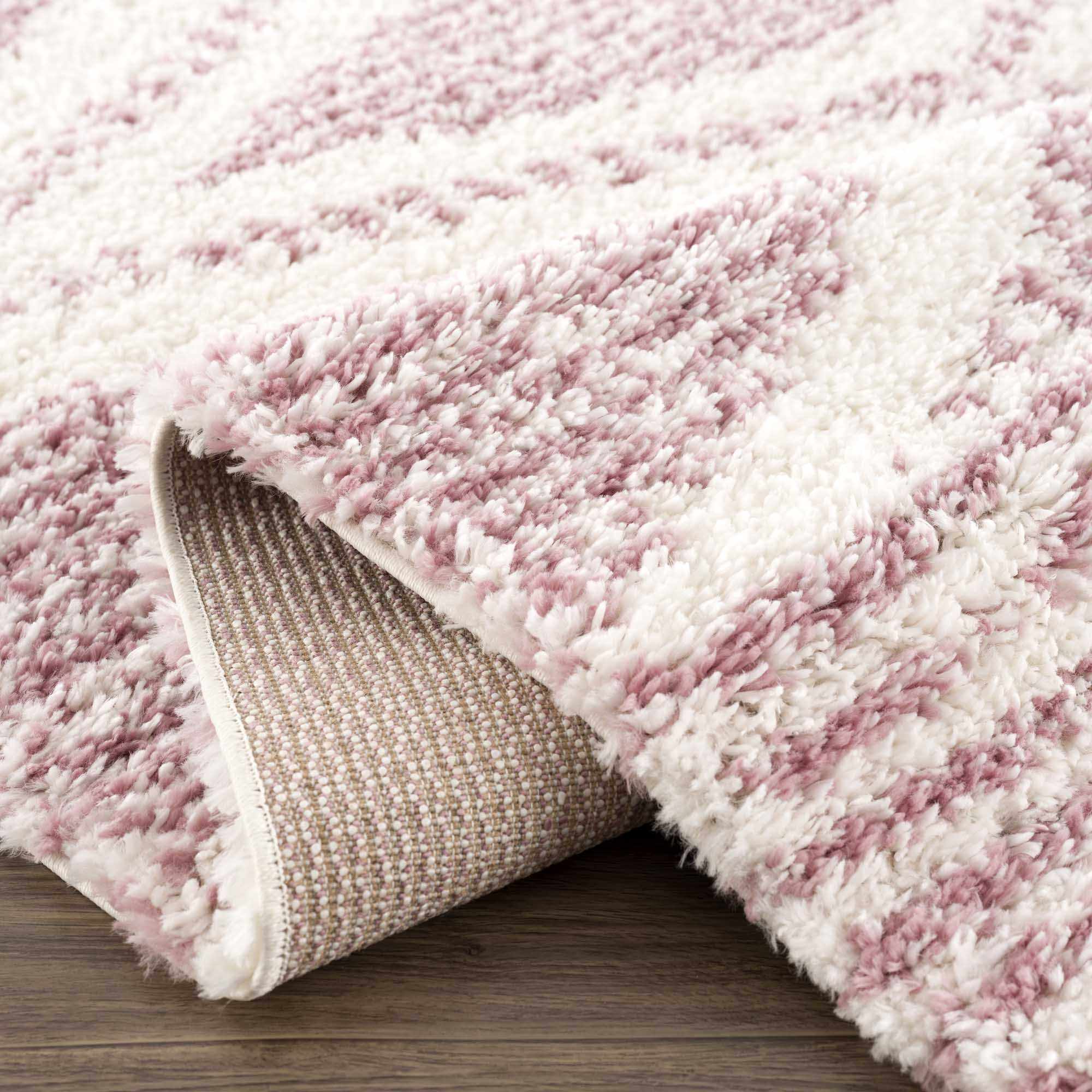 Trunding Plush  in Pink Area Rug - Clearance - Image 7