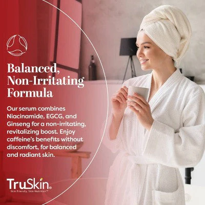 TruSkin Caffeine Facial Serum with Matcha Green Tea and Ginseng 1 fl oz - New - Image 4
