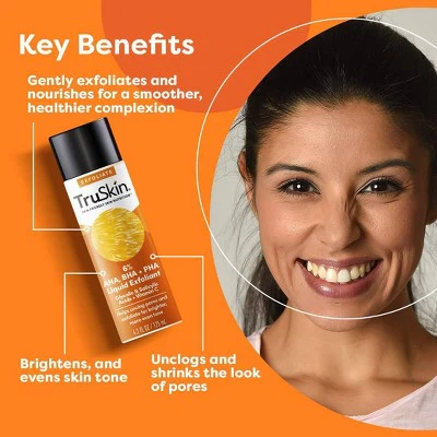 TruSkin Liquid Exfoliant with Vitamin C 4.2 fl oz - New - Image 3