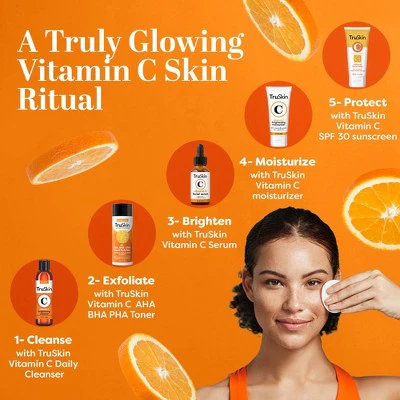 TruSkin Liquid Exfoliant with Vitamin C 4.2 fl oz - New - Image 8