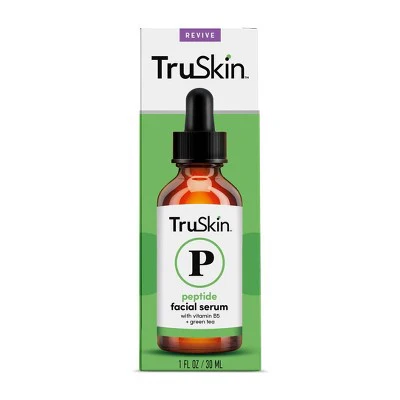 TruSkin Peptide Facial Serum with Vitamin B5 and Green Tea 1 fl oz - New - Image 2