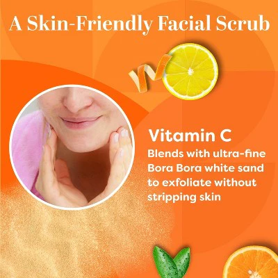 TruSkin Vitamin C Brightening Gentle Face Scrub 4oz - Image 4