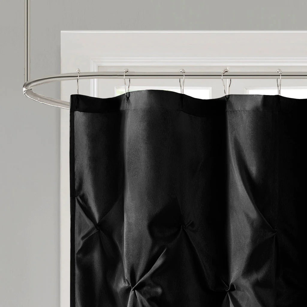 Tufted Semi-Sheer Shower Curtain - Image 2