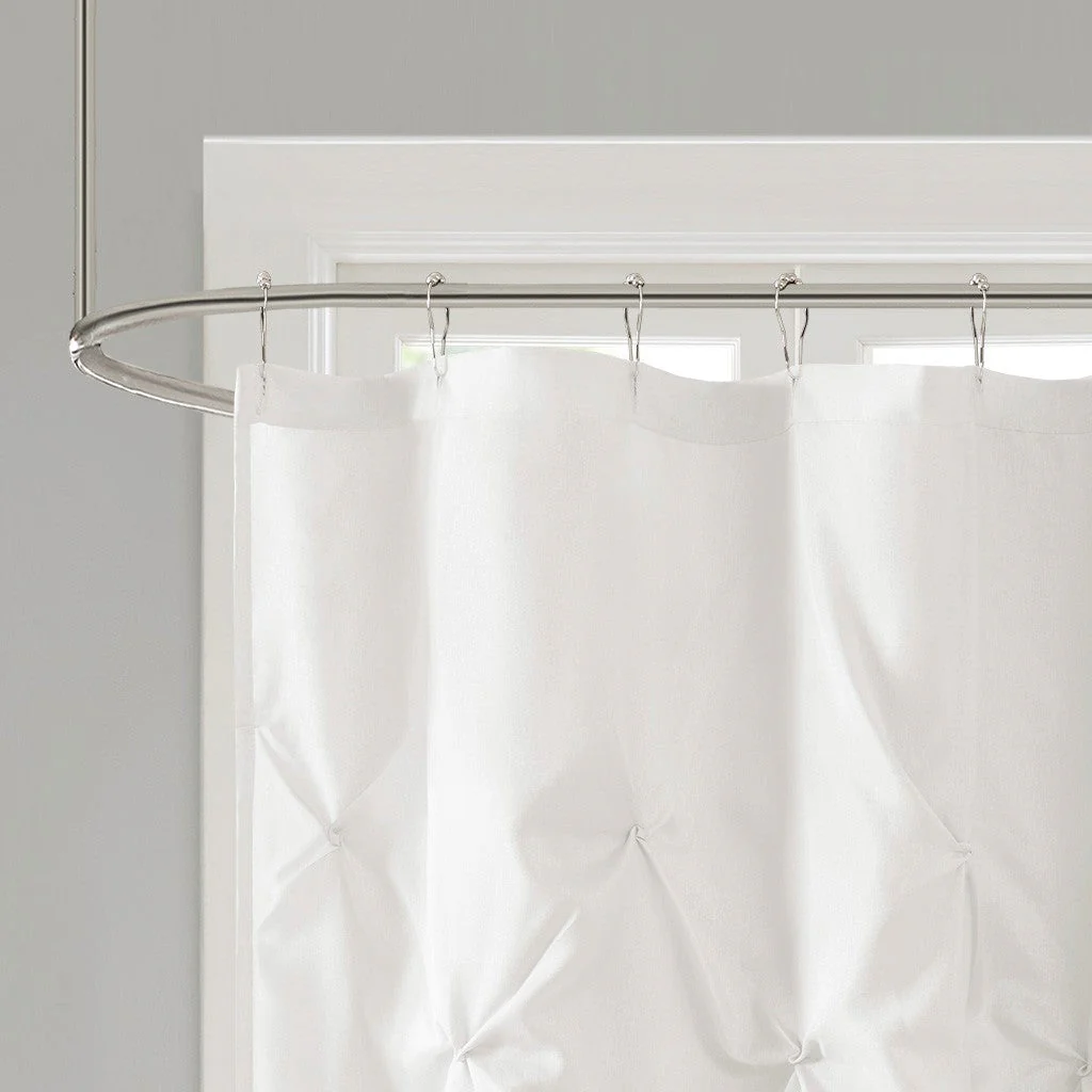 Tufted Semi-Sheer Shower Curtain - Image 3