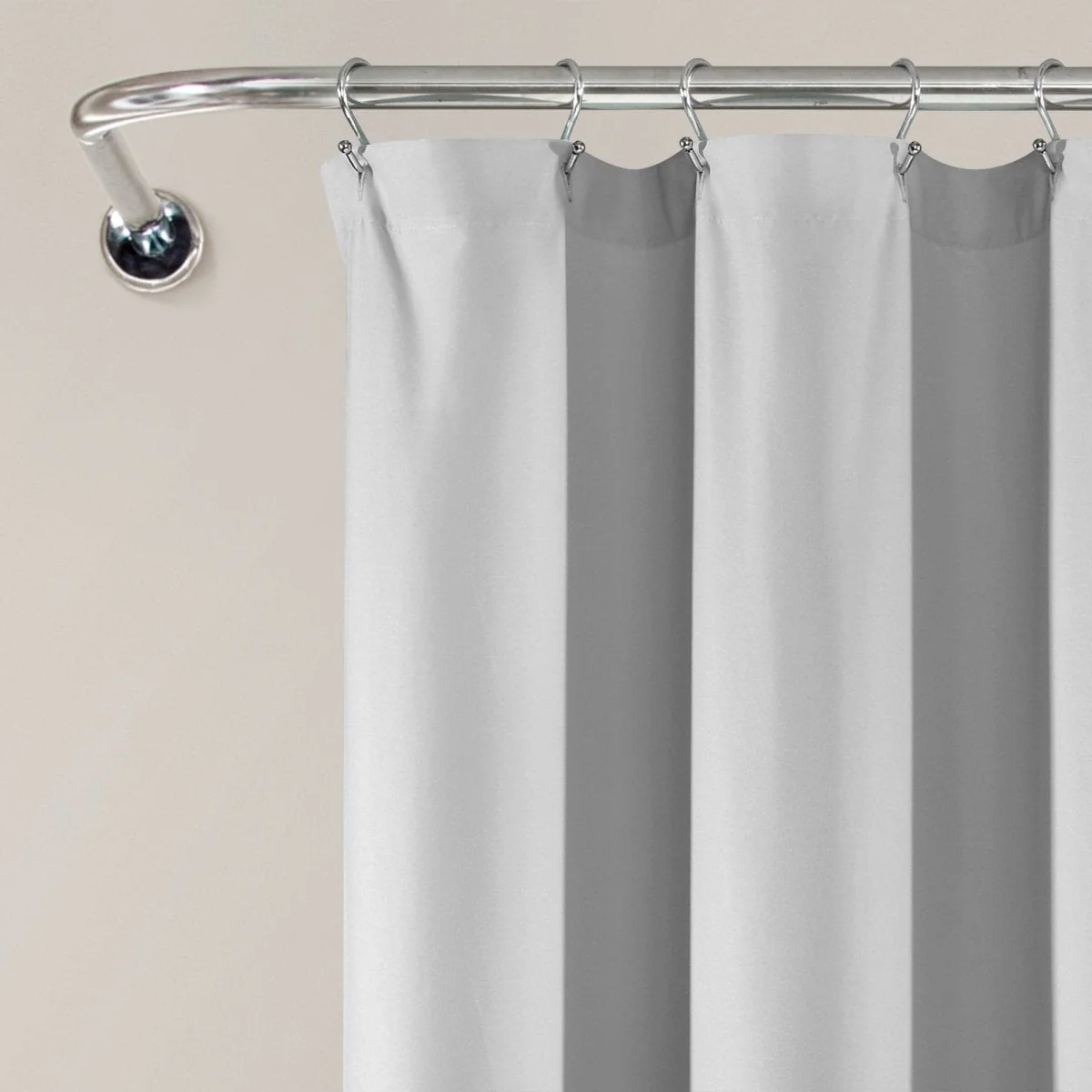 Tulle Skirt Colorblock Shower Curtain - Image 11