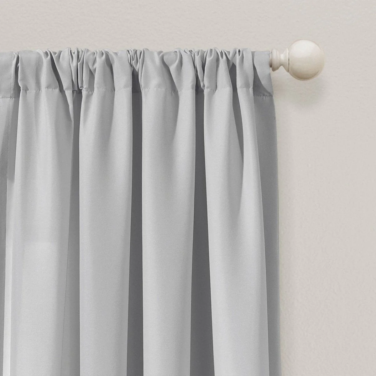 Tulle Skirt Colorblock Window Curtain Panel Set - Image 3