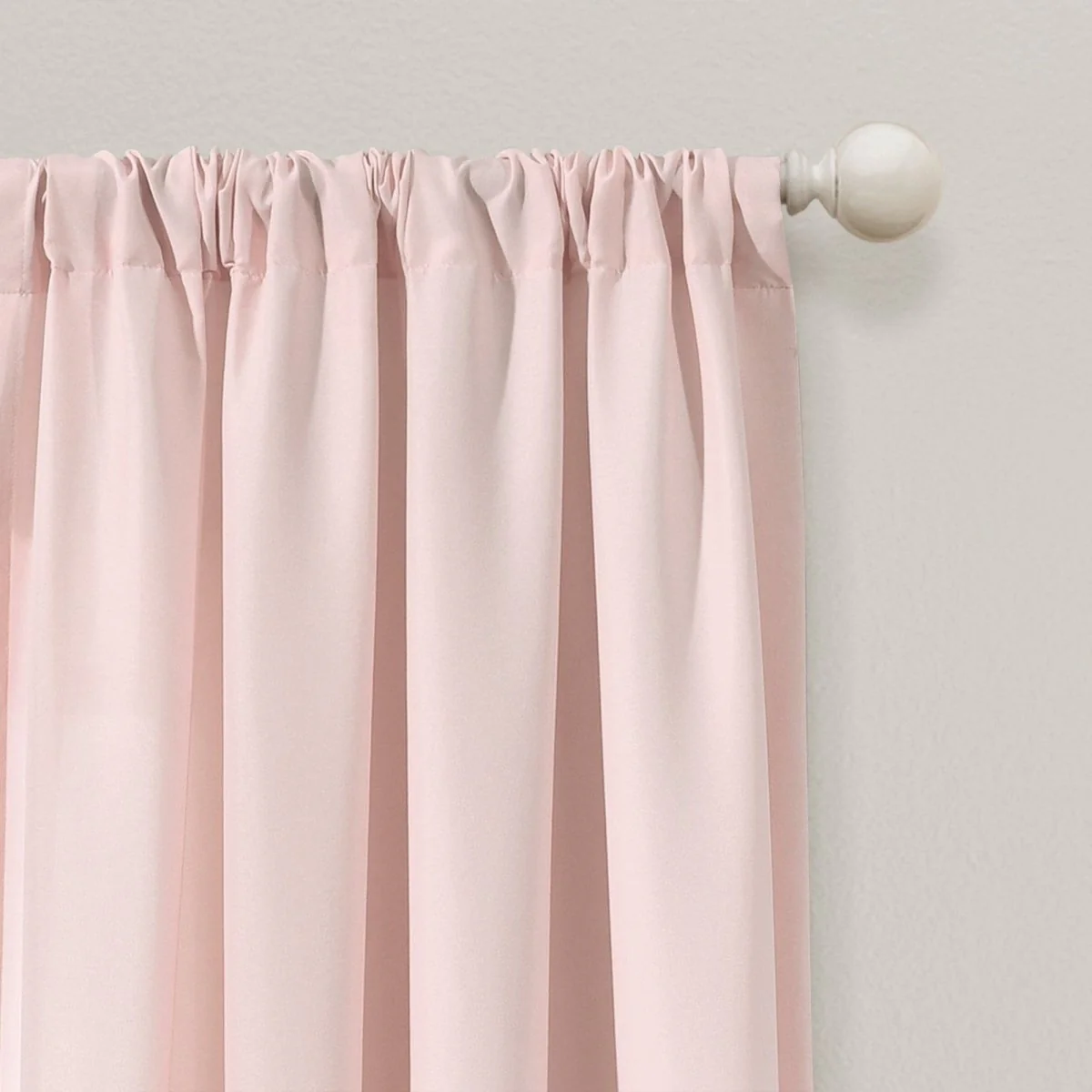Tulle Skirt Colorblock Window Curtain Panel Set - Image 4