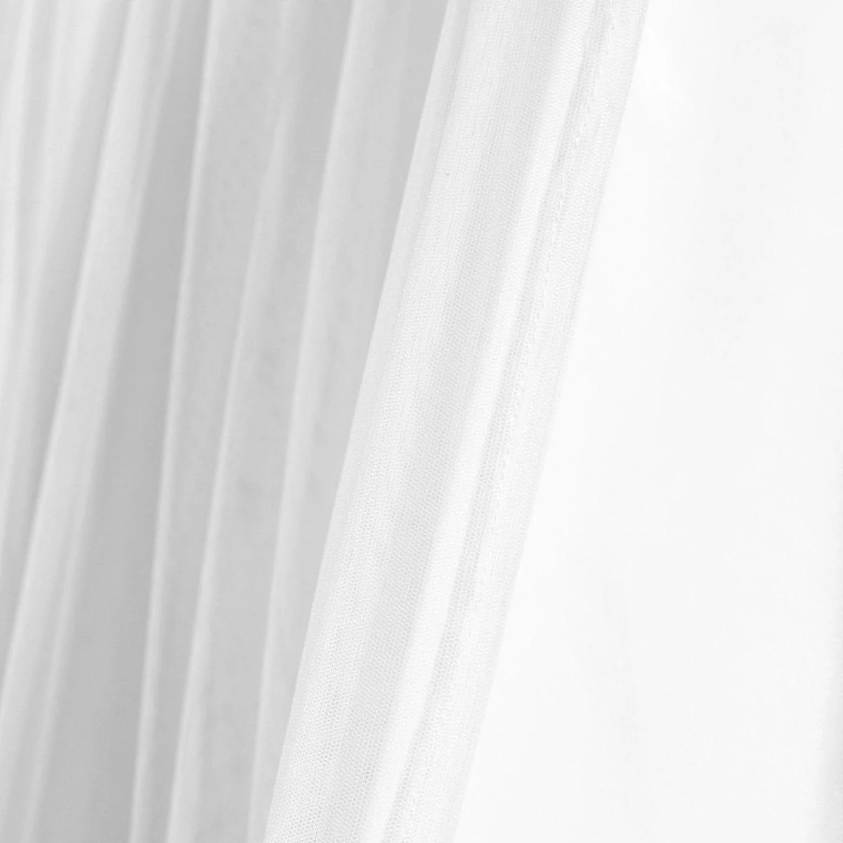 Tulle Skirt Solid Window Curtain Panel Set - Image 18