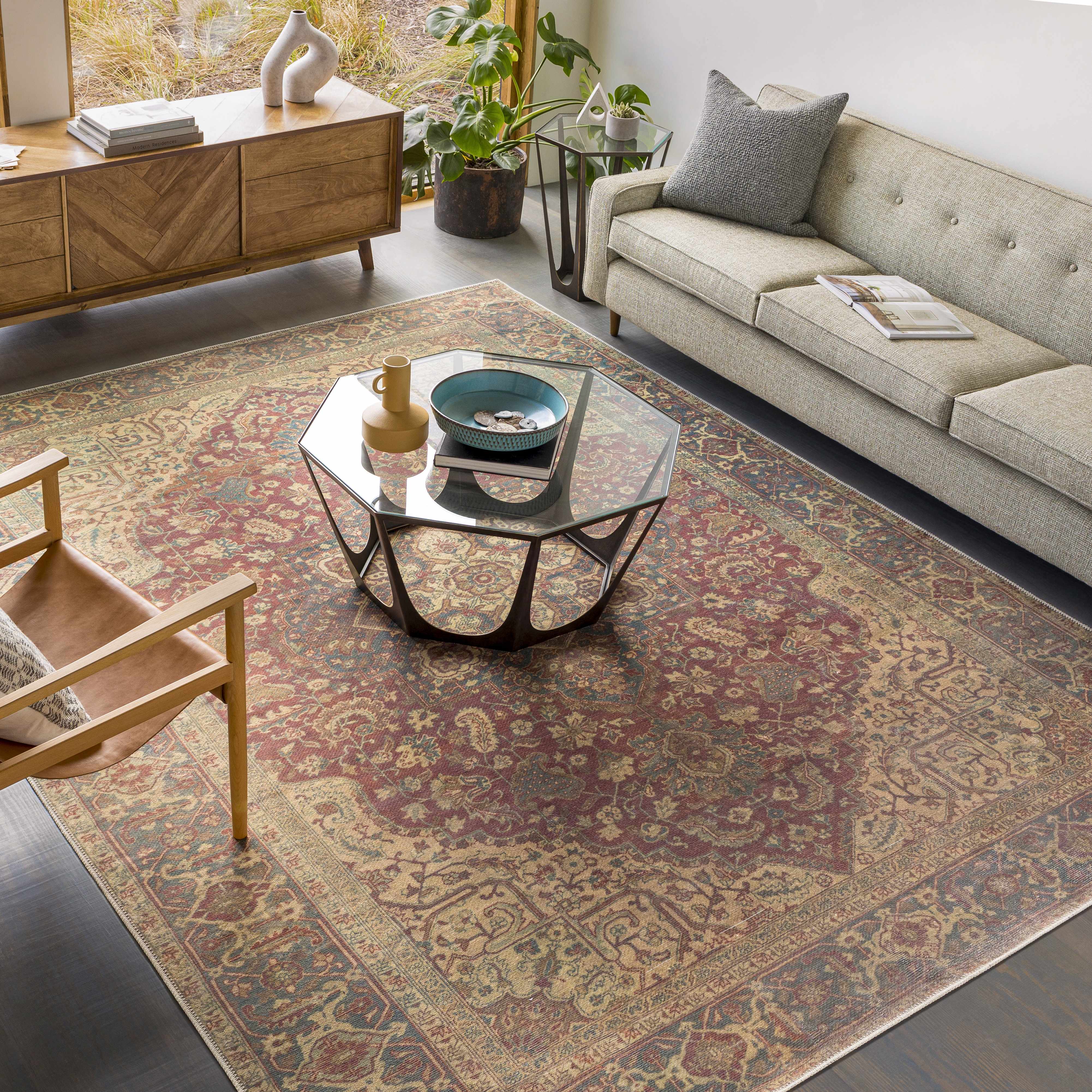 Tungao Washable Area Rug - Clearance - Image 12