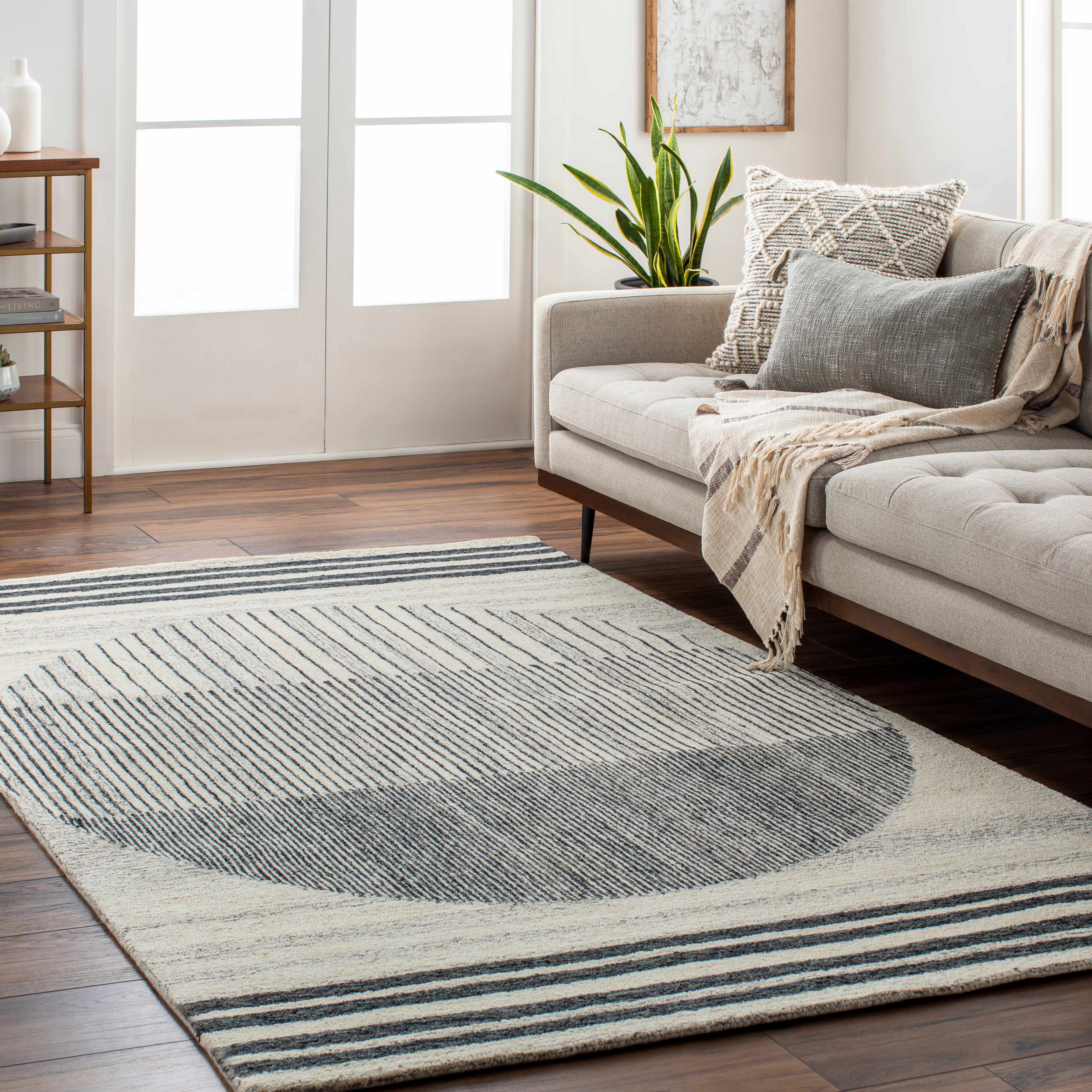 Turgut Modern Wool Rug - Image 2