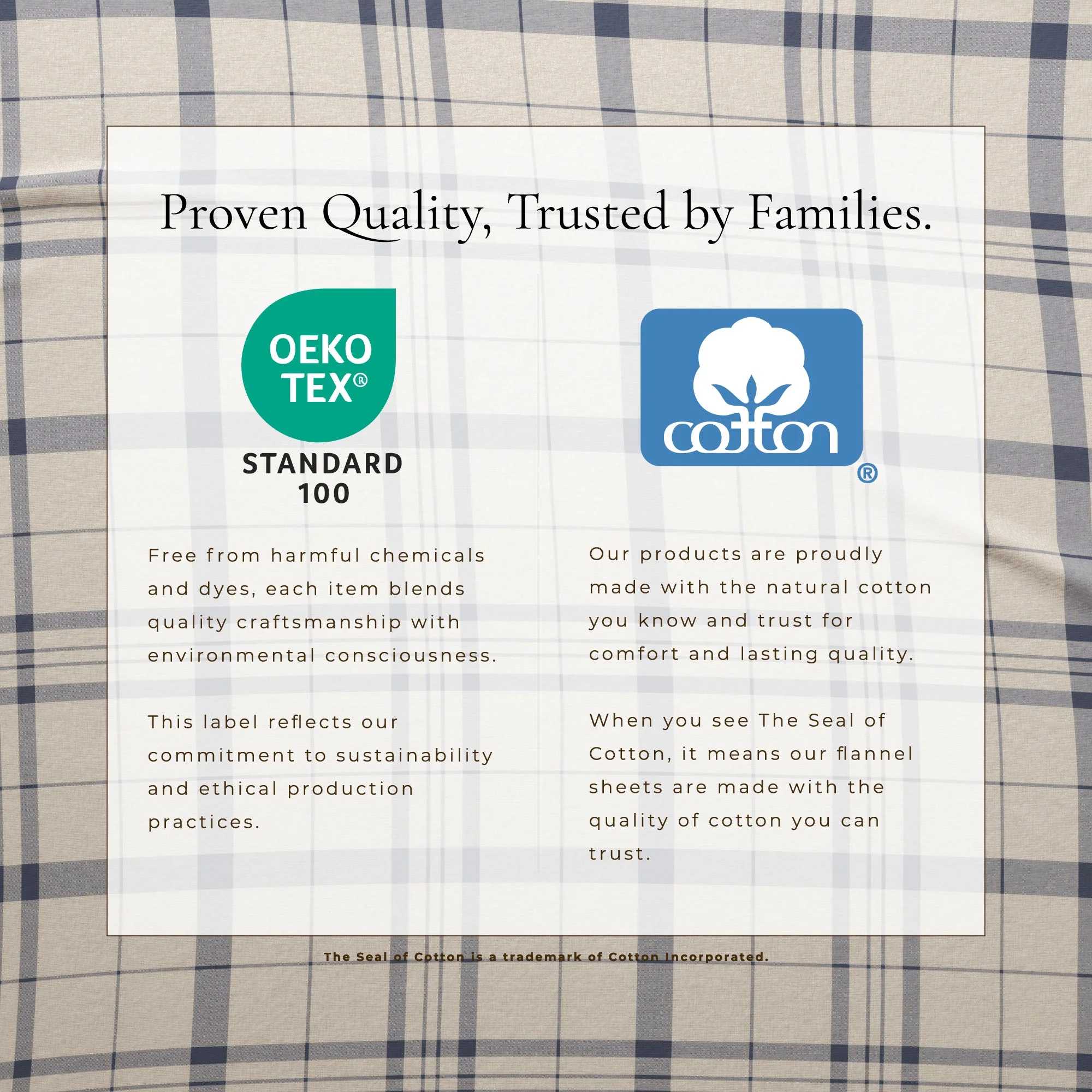 Turkish Cotton Flannel Sheet Set - Plaid & Stripe Collection - Image 4