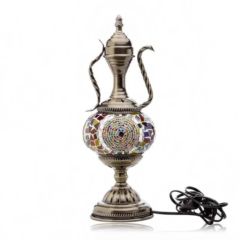 Turkish Retro Coffee Pot LED Desk Lamp Decorative Night Light Home Decor - Image 5