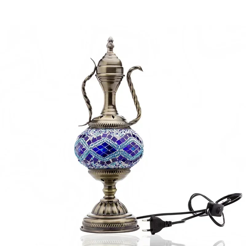 Turkish Retro Coffee Pot LED Desk Lamp Decorative Night Light Home Decor - Image 6