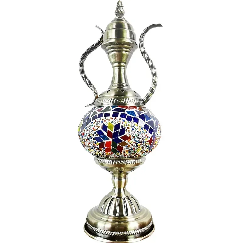 Turkish Retro Coffee Pot LED Desk Lamp Decorative Night Light Home Decor - Image 8