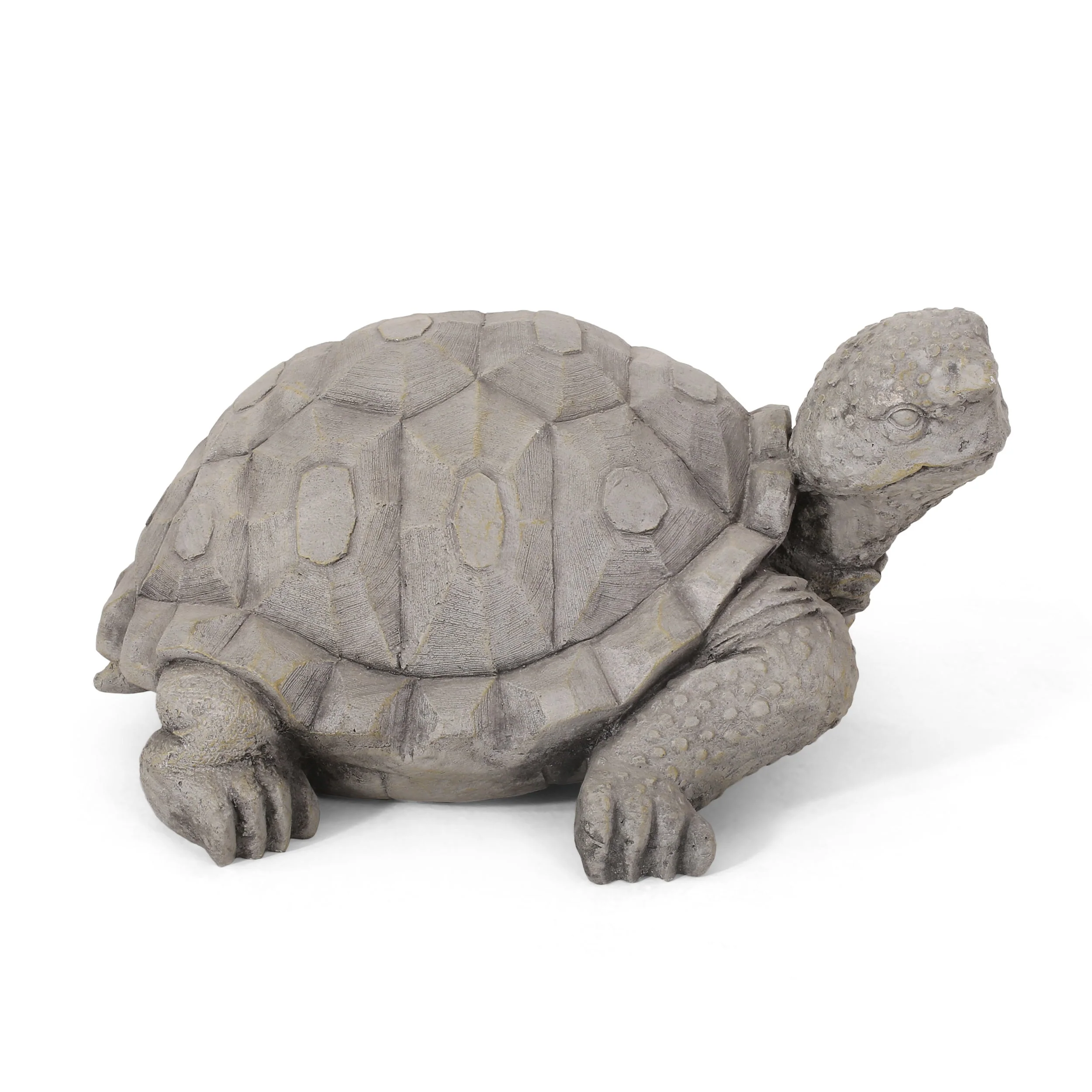 Turtle Decor Outdoor Turtle Statue in Dark Gray - Image 9