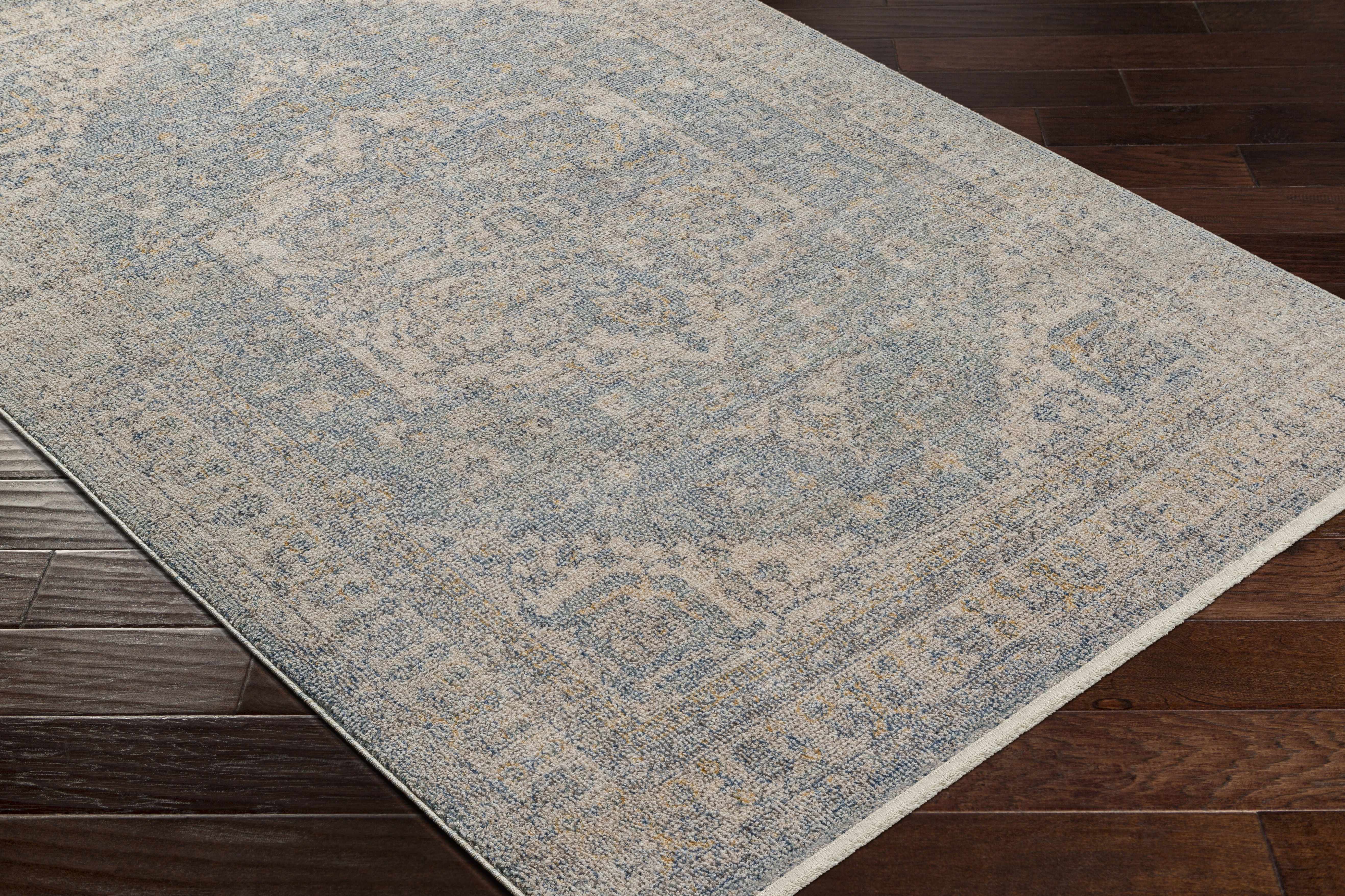 Tusa Blue Area Rug - Clearance - Image 6