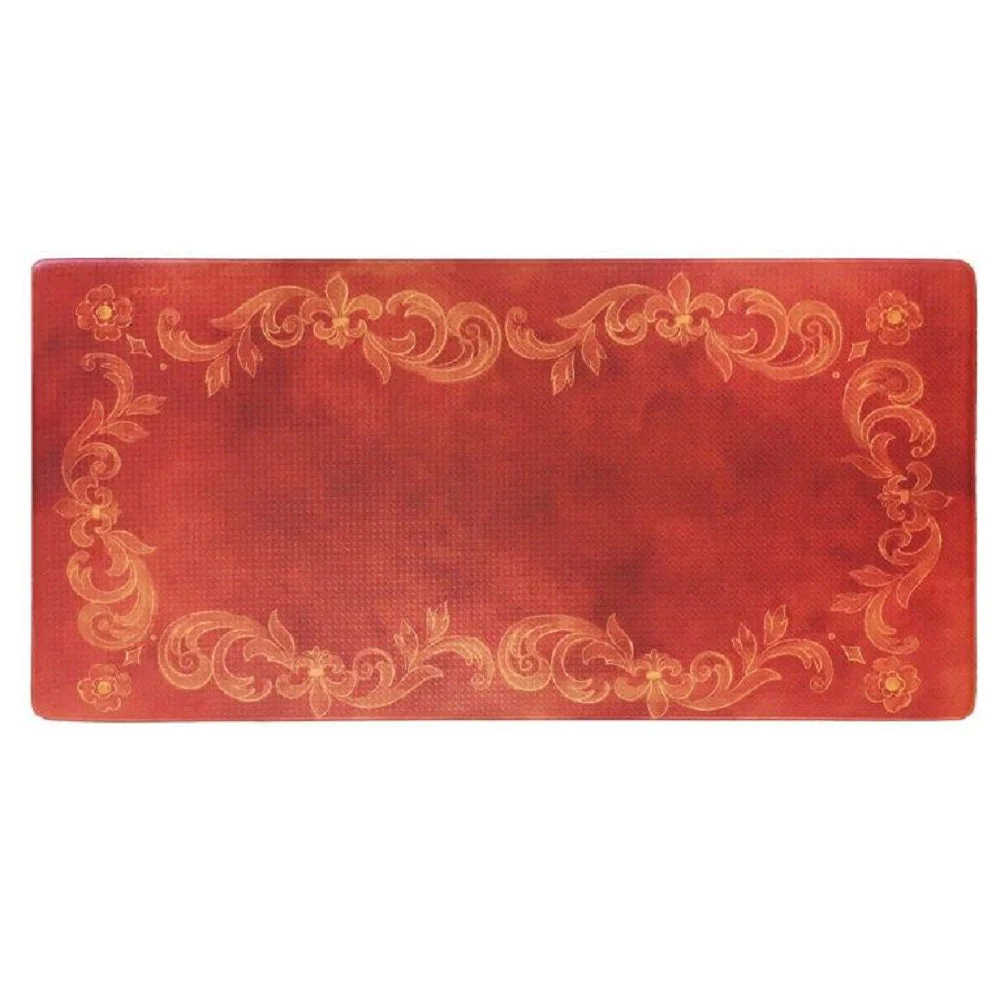Tuscan Fleur Oversized 20"x39" Anti-Fatigue Embossed Floor Mat - Image 2