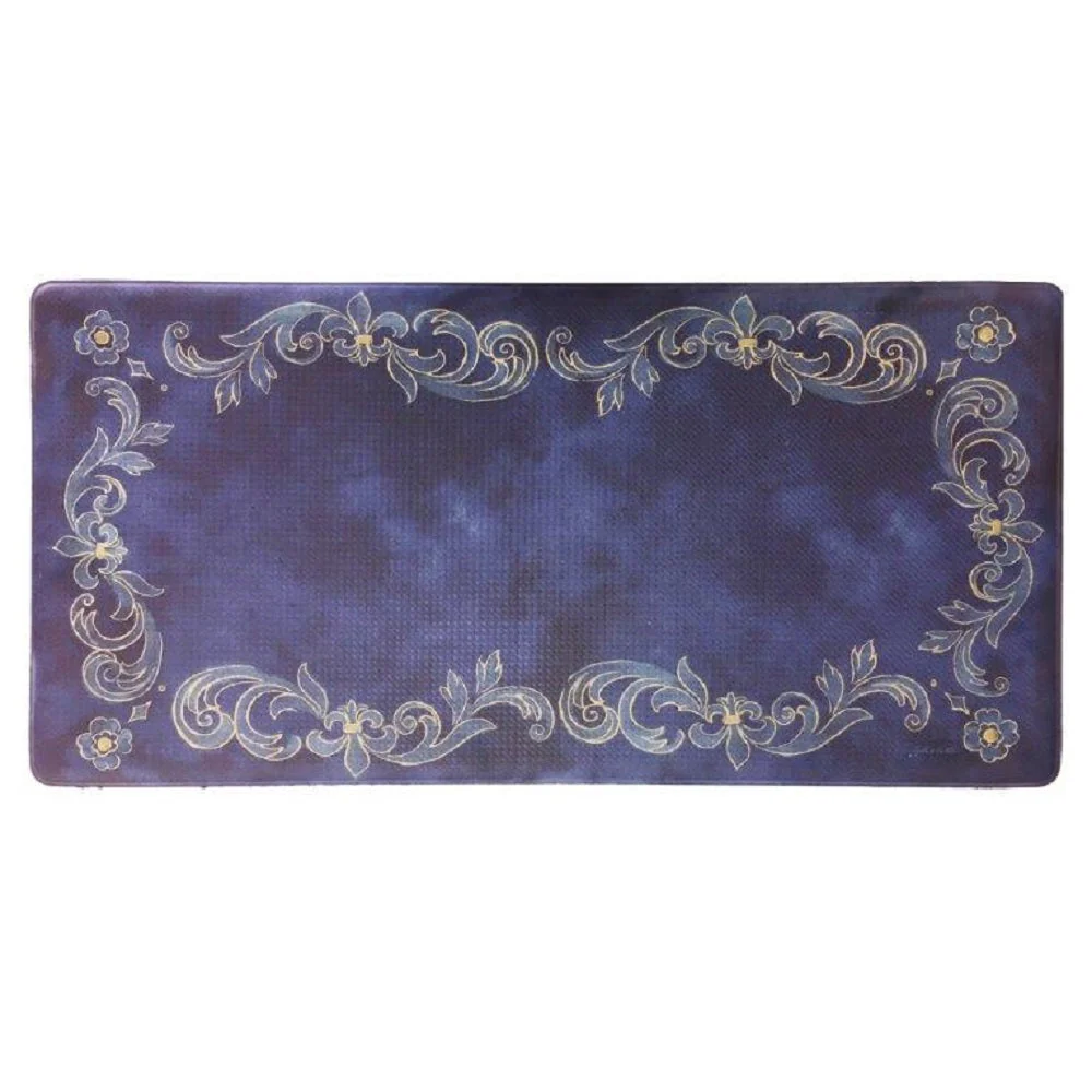 Tuscan Fleur Oversized 20"x39" Anti-Fatigue Embossed Floor Mat - Image 3