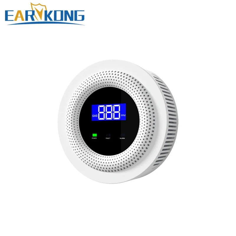 Tuya WiFi Gas Leak Detector Wireless Natural Gas Alarm 433MHz Smart Home Kitchen - Image 2