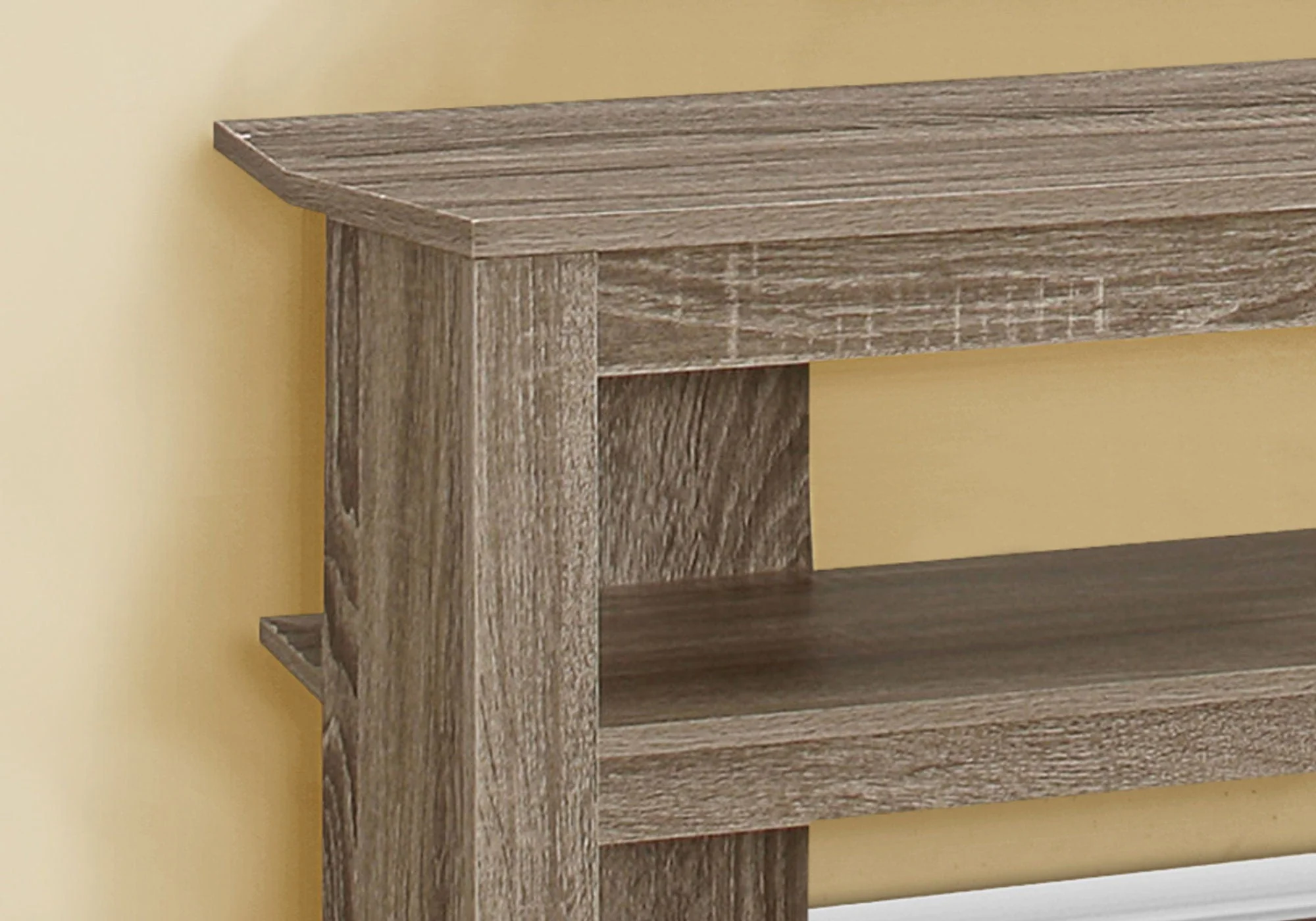 TV Stand, Console, Media Entertainment Center, 3 Storage Shelves - Image 7