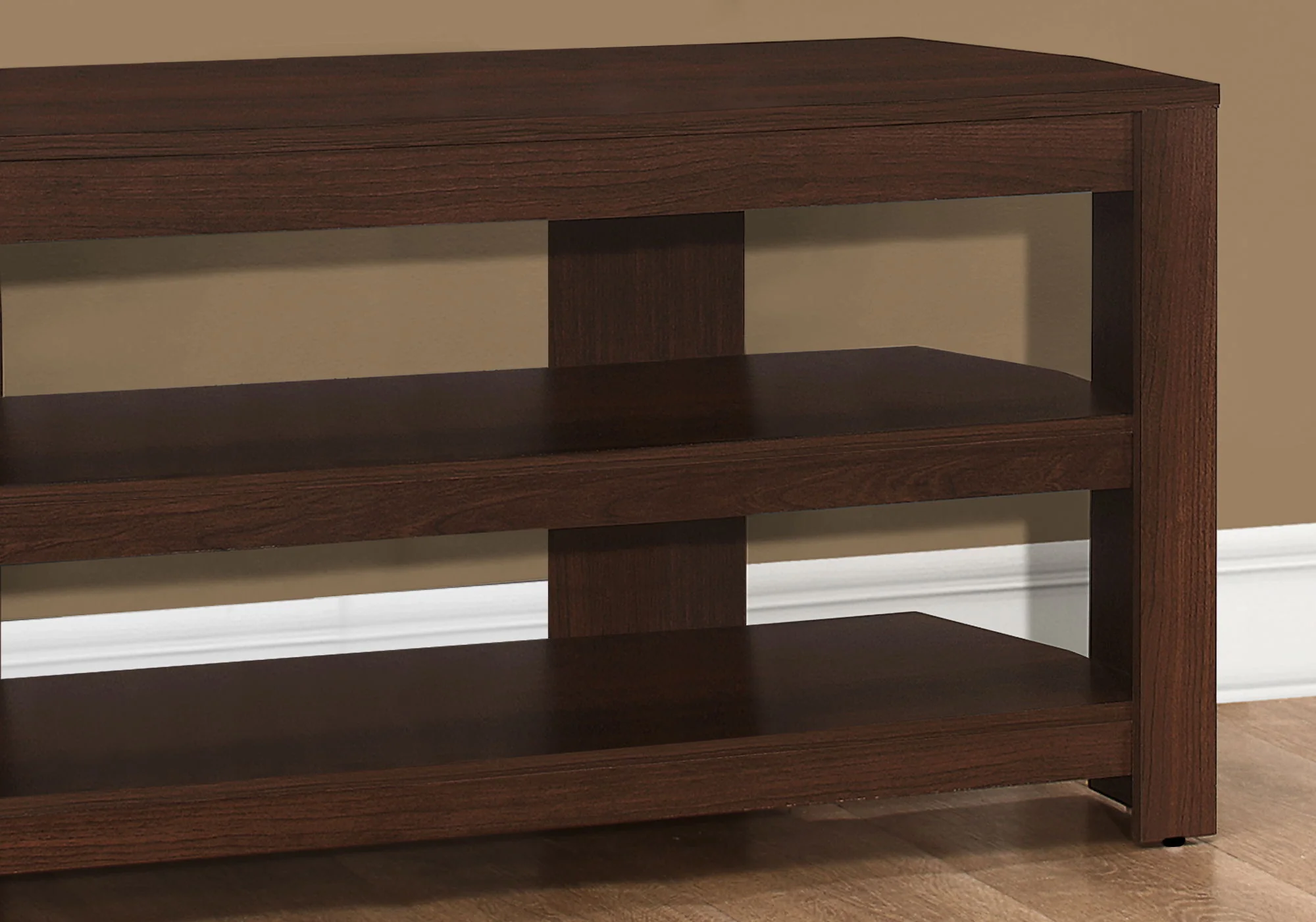 TV Stand Console Media Entertainment Center in Cherry - Image 4