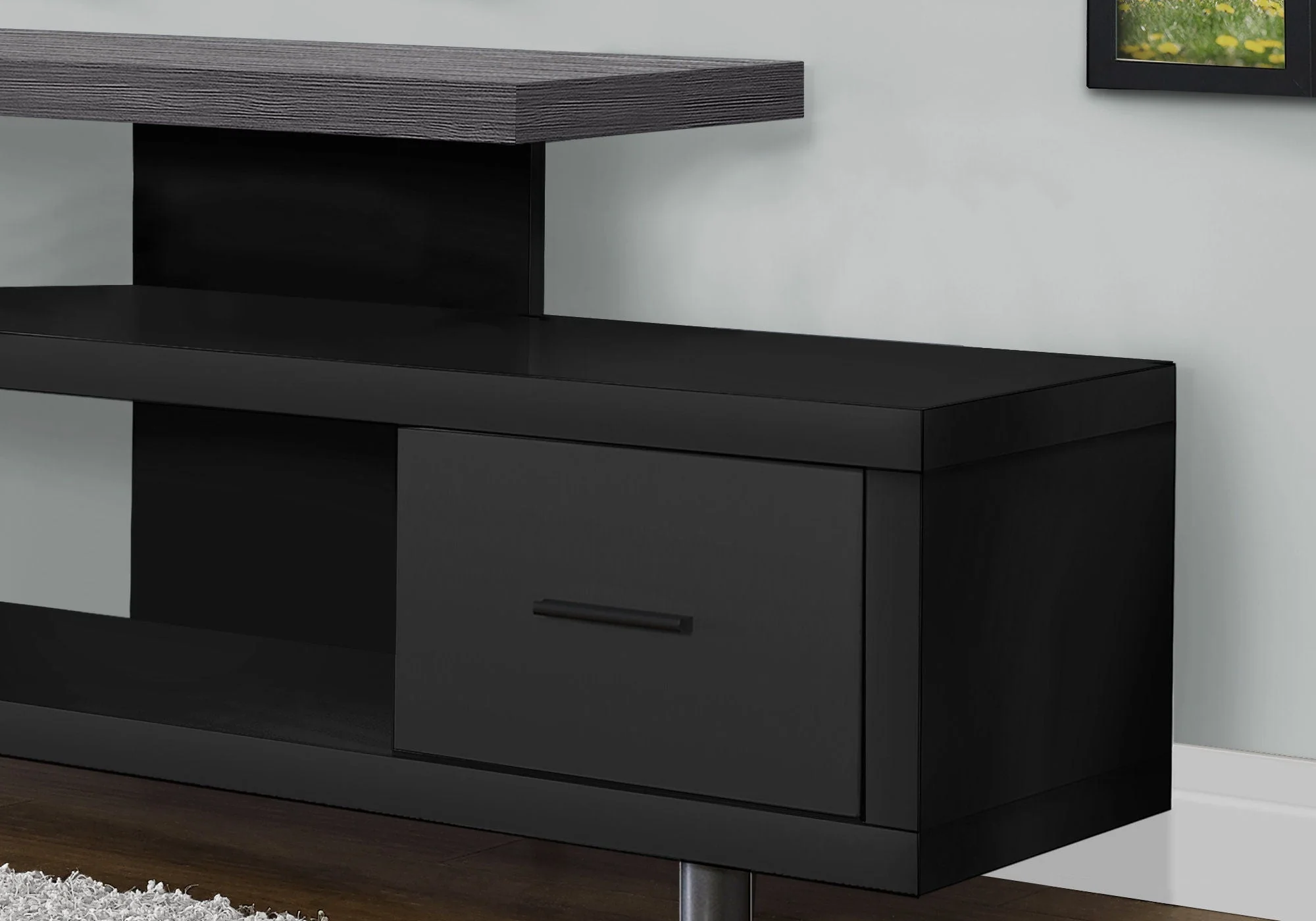 TV Stand, Console, Media Entertainment Center Storage Cabinet - Image 5