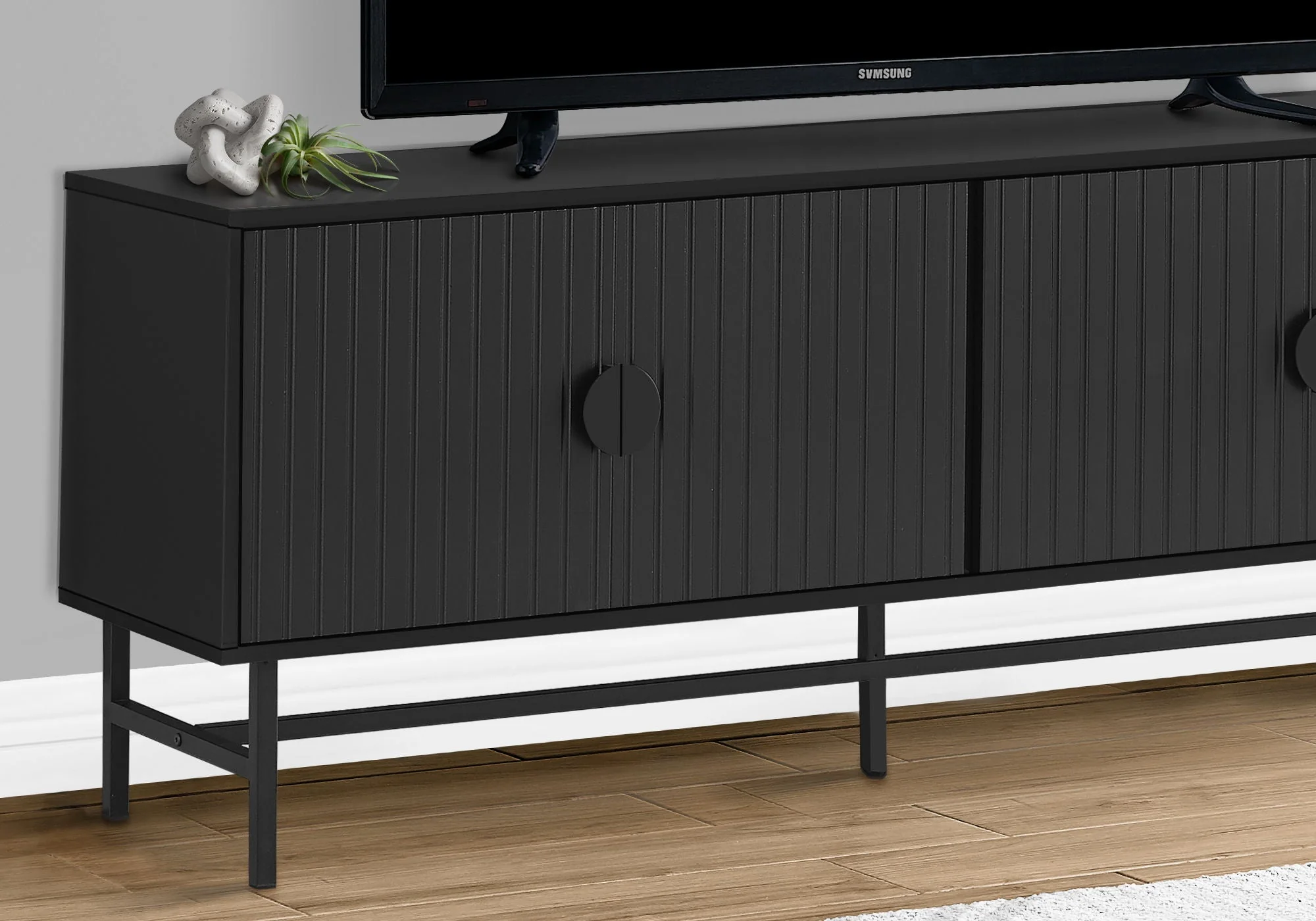 TV Stand, Console, Media Entertainment Center, Storage Cabinet, And Contemporary & Modern - Image 7