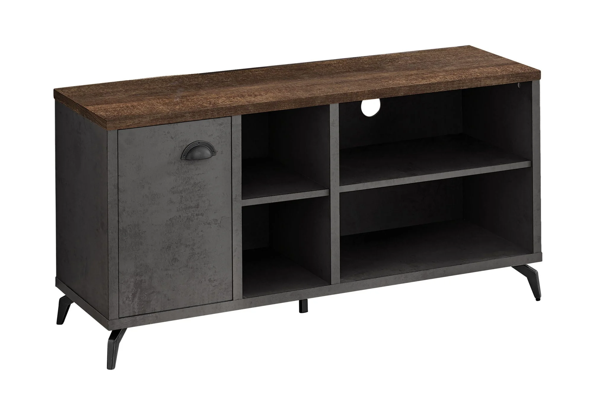 TV Stand, Console, Media Entertainment Center, Storage Cabinet, Contemporary & Modern - Image 5