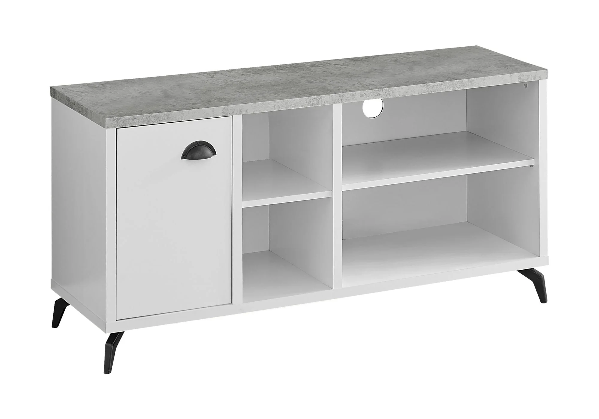 TV Stand, Console, Media Entertainment Center, Storage Cabinet, Contemporary & Modern - Image 9