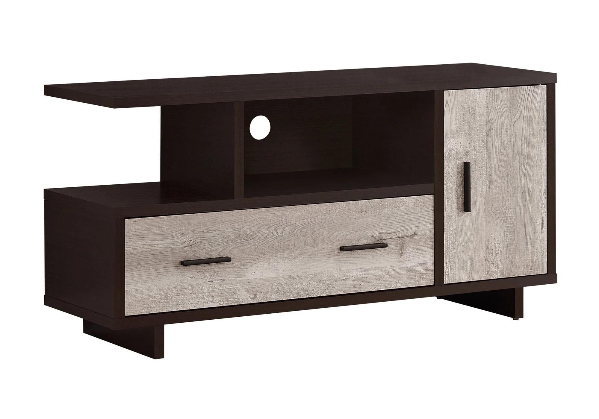 TV Stand, Console, Media Entertainment Center, Storage Cabinet, Drawers, Contemporary & Modern - Image 3