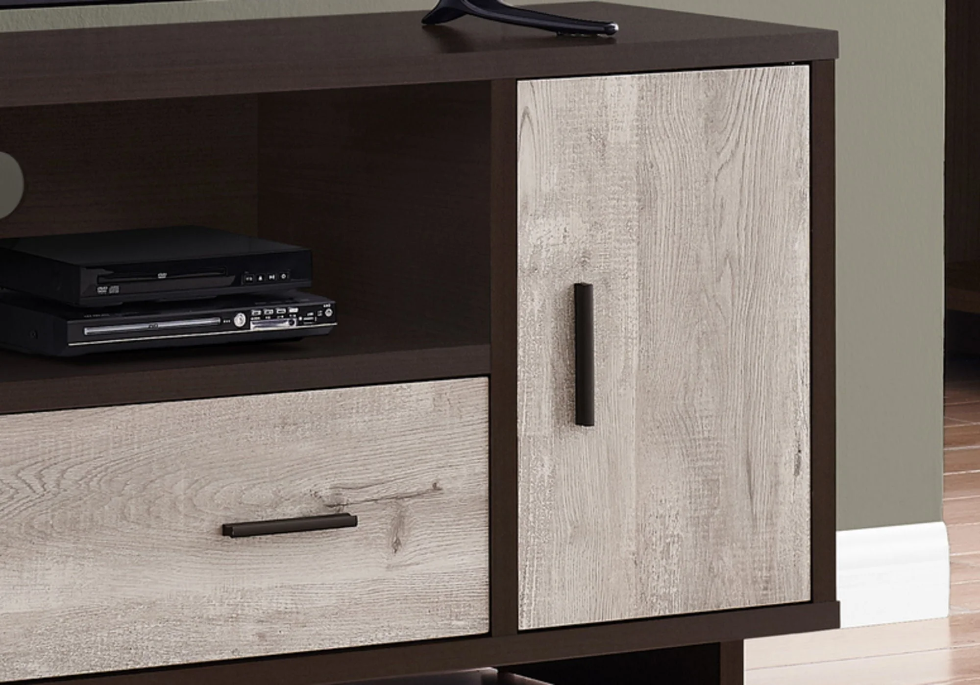 TV Stand, Console, Media Entertainment Center, Storage Cabinet, Drawers, Contemporary & Modern - Image 4