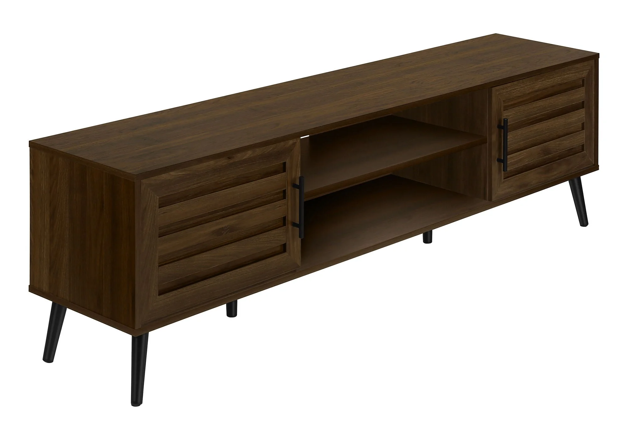 TV Stand, Console, Media Entertainment Center, Storage Cabinet, Transitional - Image 7