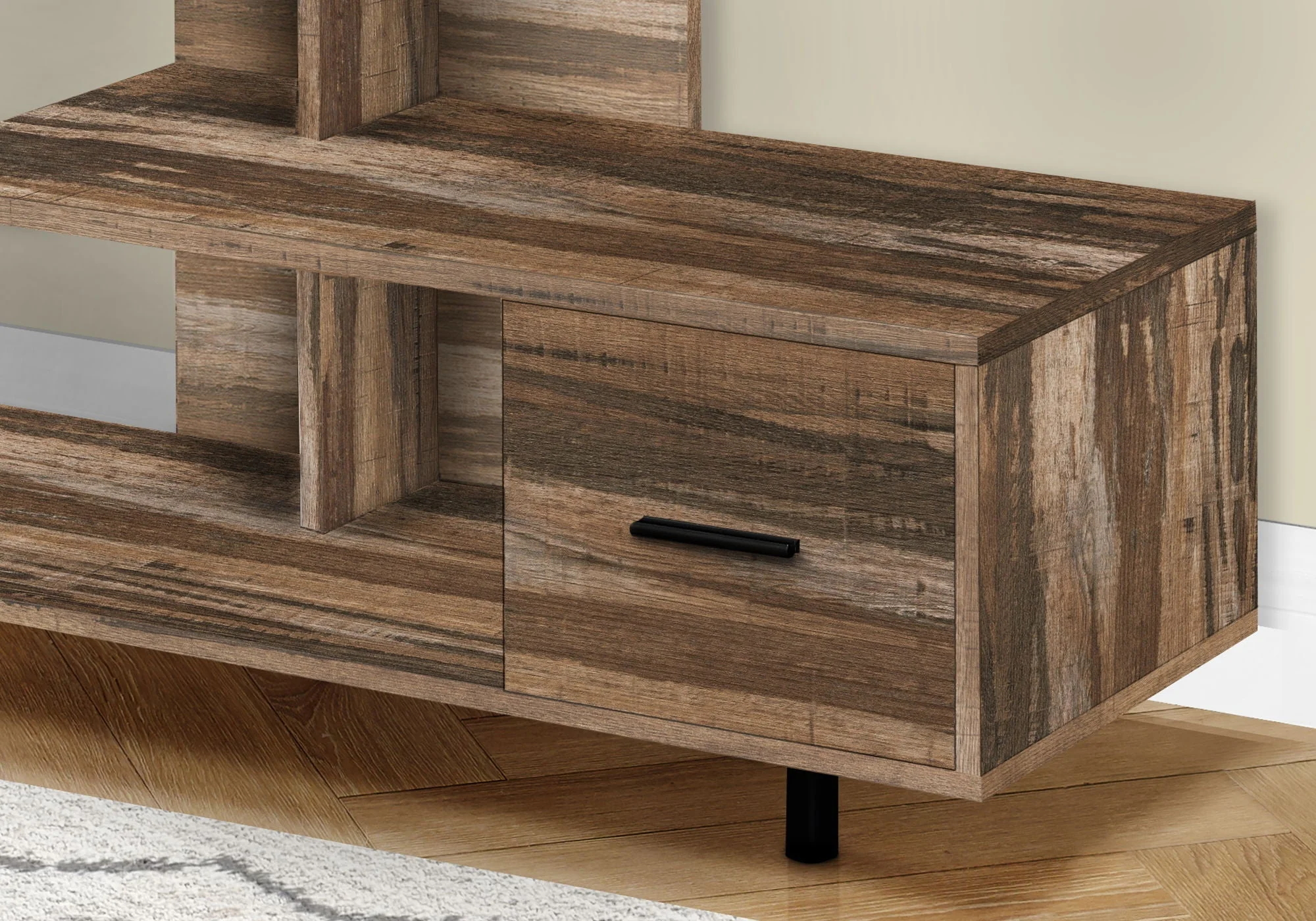 TV Stand, Console, Media Entertainment Center, Storage Drawer, Contemporary - Image 5
