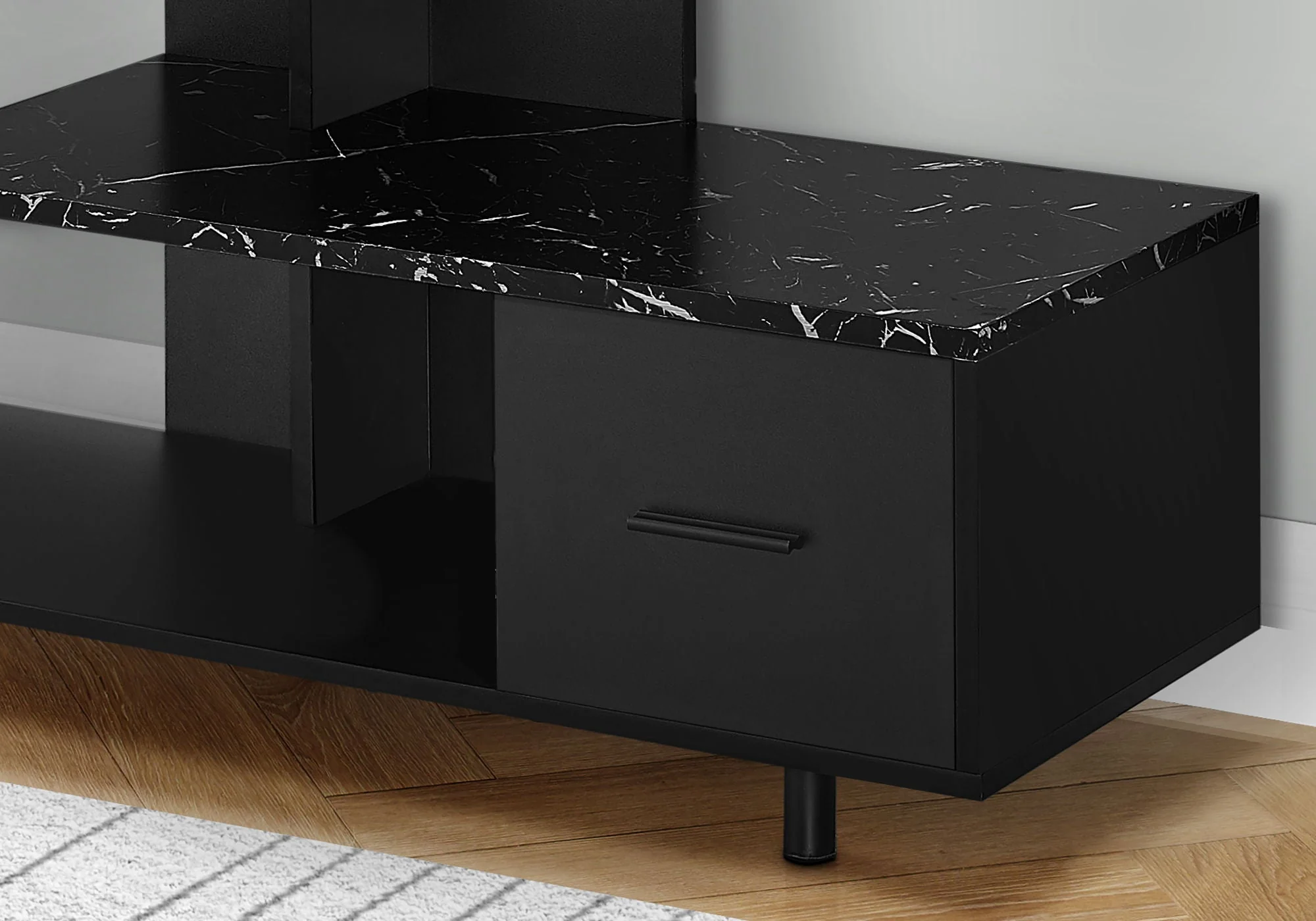 TV Stand, Console, Media Entertainment Center, Storage Drawer, Contemporary - Image 6
