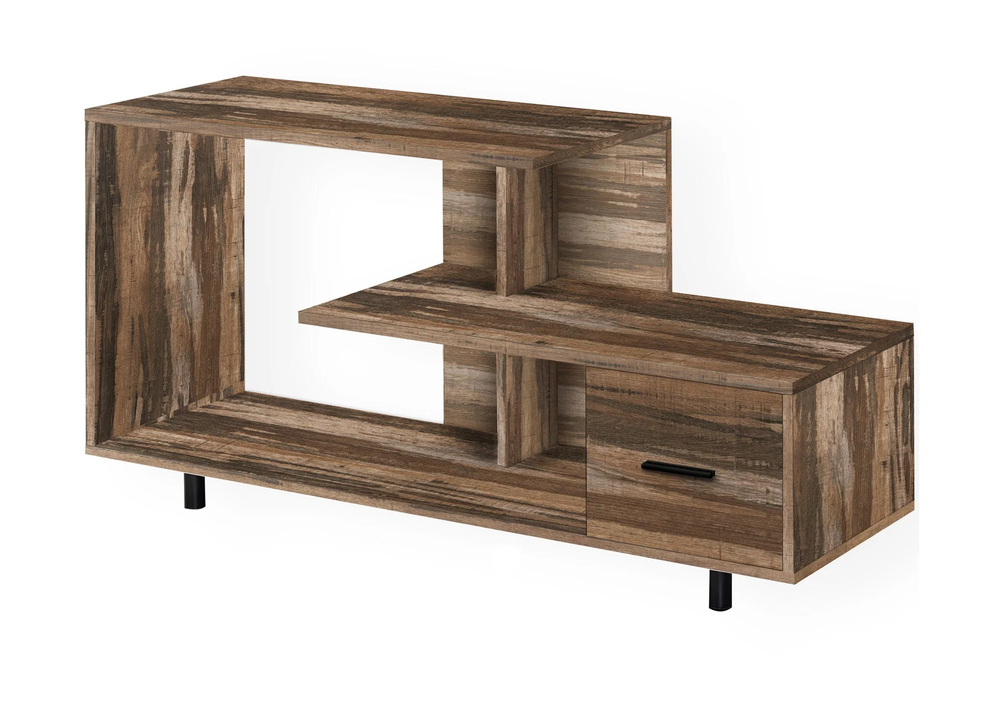 TV Stand, Console, Media Entertainment Center, Storage Drawer, Contemporary - Image 9