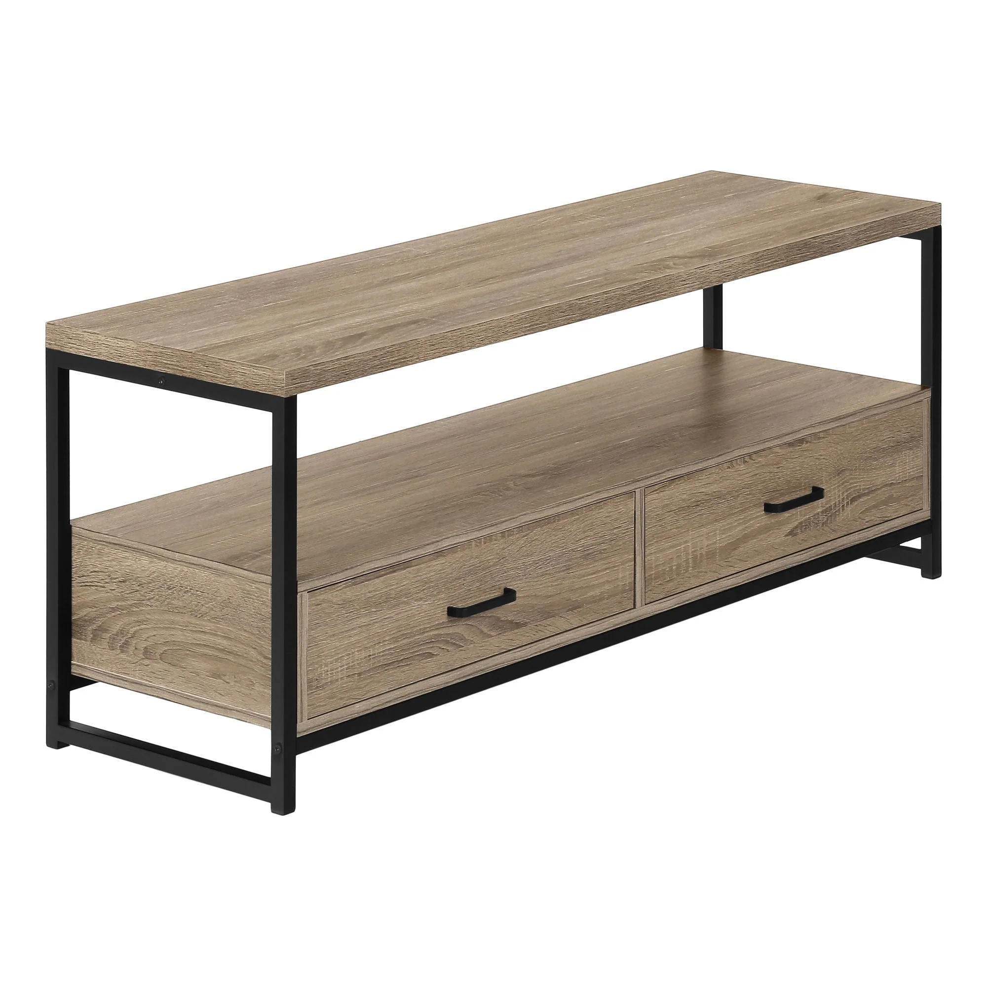 TV Stand, Console, Media Entertainment Center, Storage Drawers, Living Room, Bedroom, Contemporary, Modern - Image 6