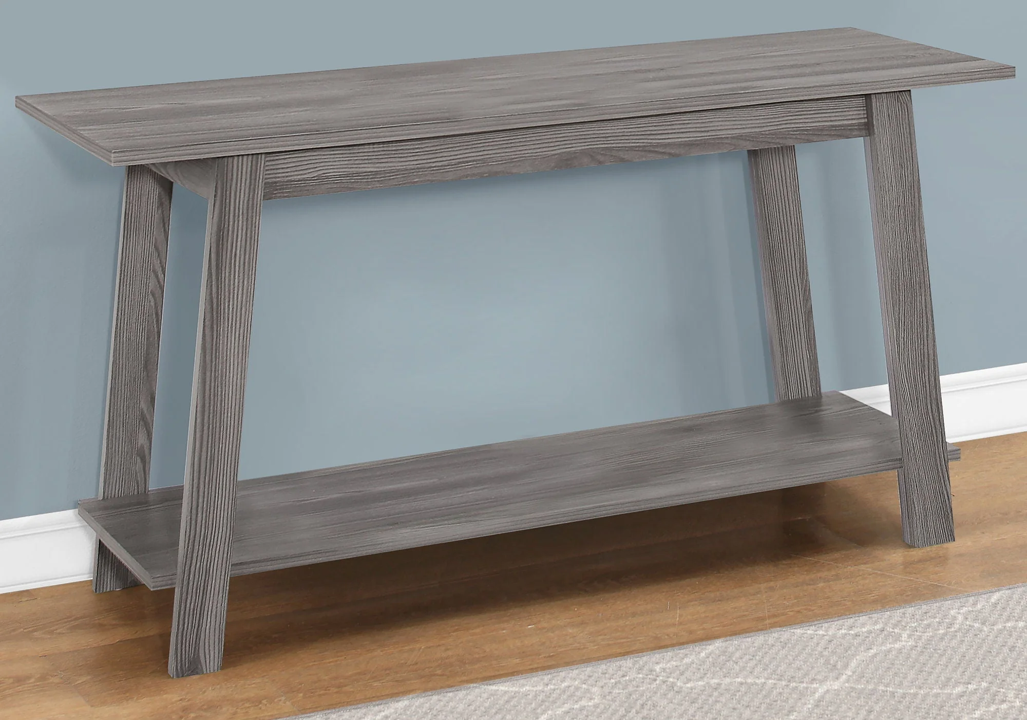 TV Stand, Console, Media Entertainment Center, Storage Shelves, Contemporary & Modern - Image 2