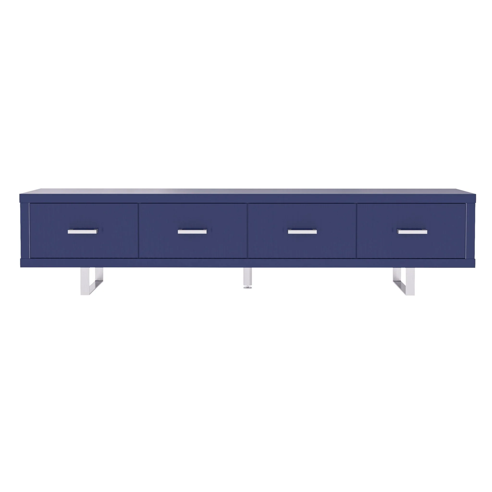 TV Stand With Slatted Drawers - Image 2