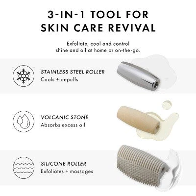 Tweezerman 3-in-1 Skin Revival Roller Kit - Image 10