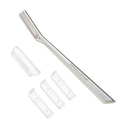 Tweezerman Facial Razor Blades Refill 4ct - Image 3