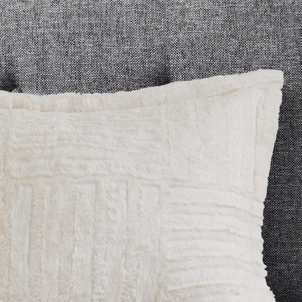 Twin Fur Down Alternative Comforter Mini Set - Image 2