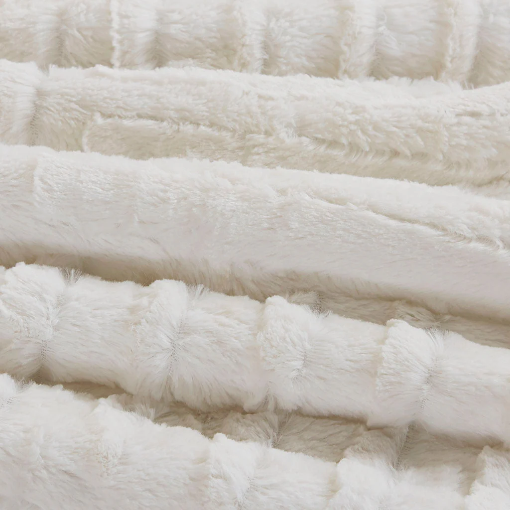 Twin Fur Down Alternative Comforter Mini Set - Image 9